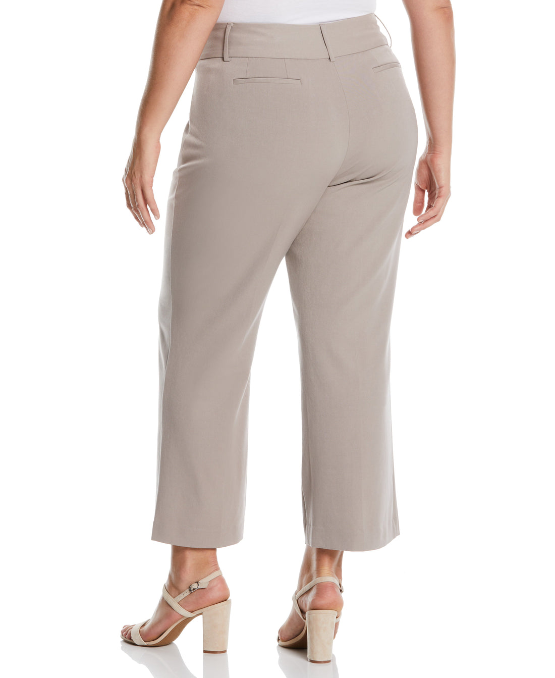 Plus Size Curvy Fit Short Length Boot Cut Pant - Curvy Fit