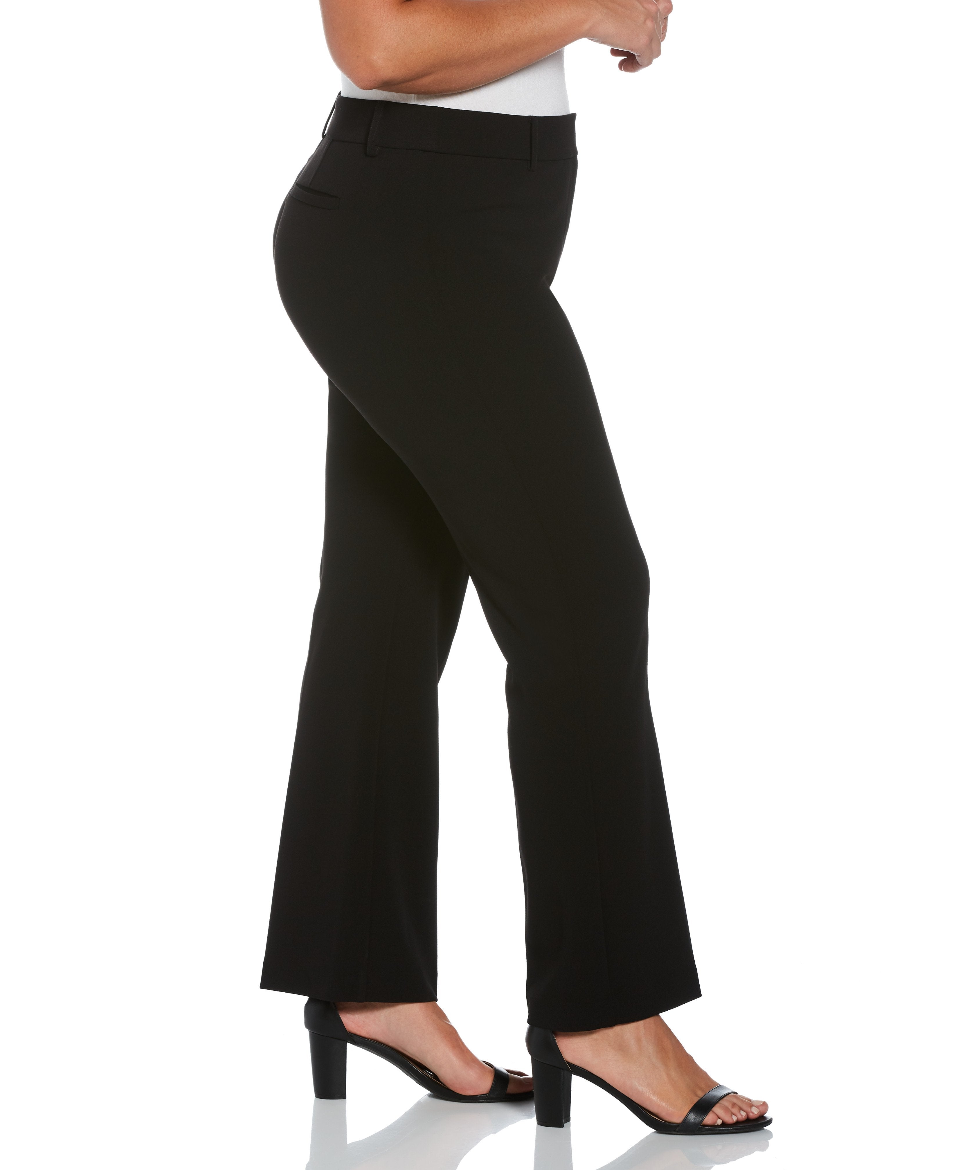 Plus Size Stretch Crepe Pant - Classic Fit