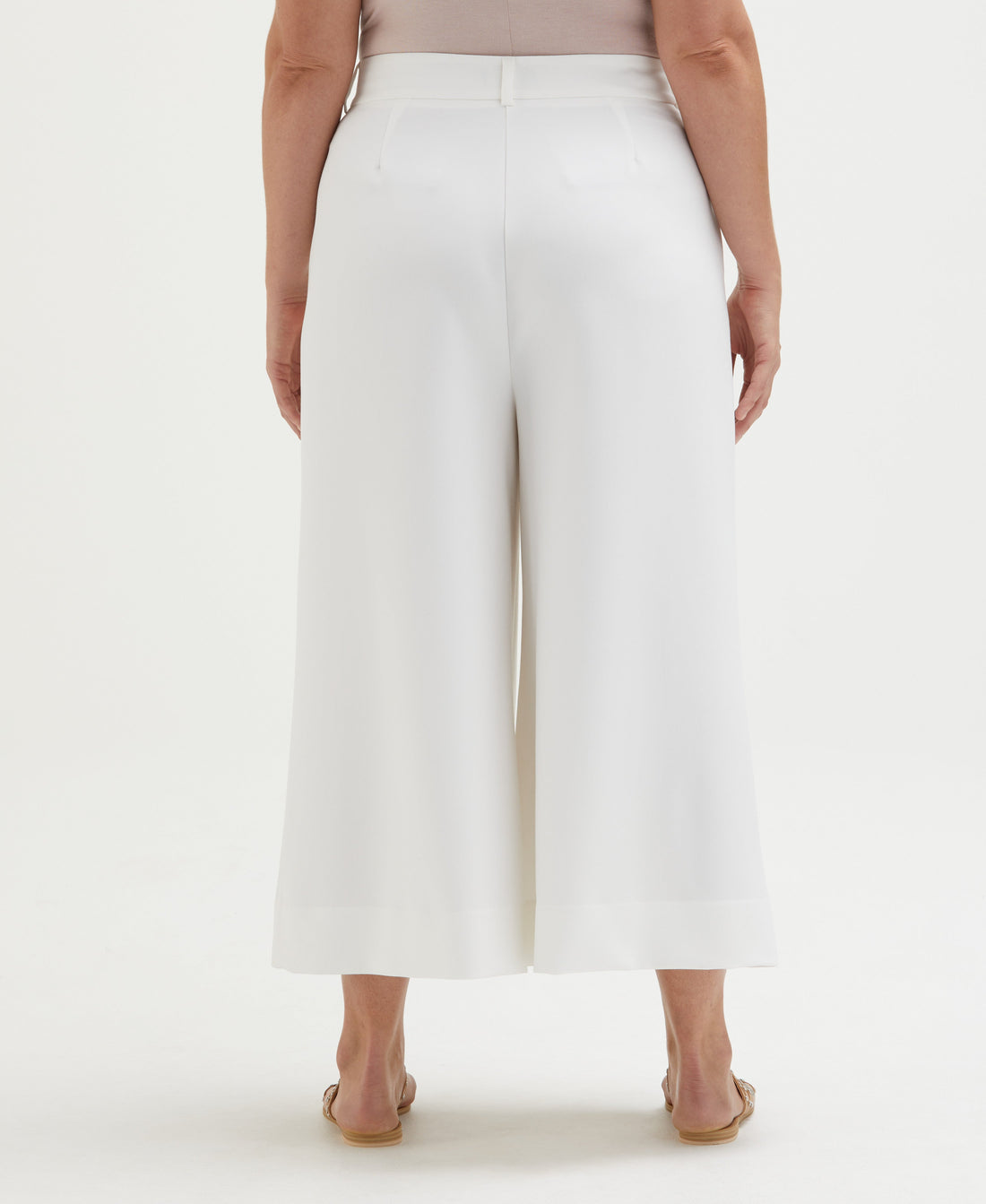 Plus Size Wide Culotte Pant