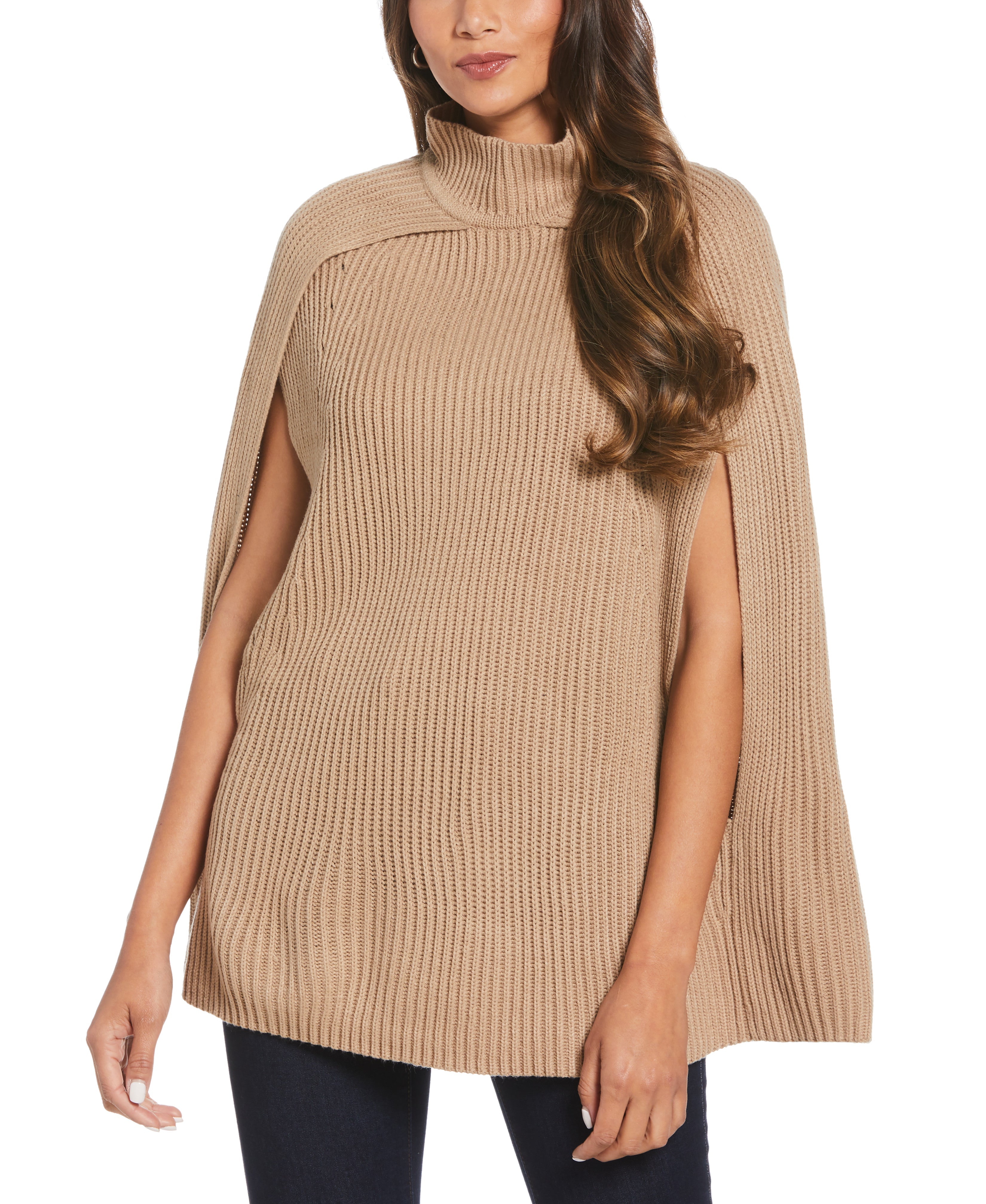 Petite Poncho Sweater