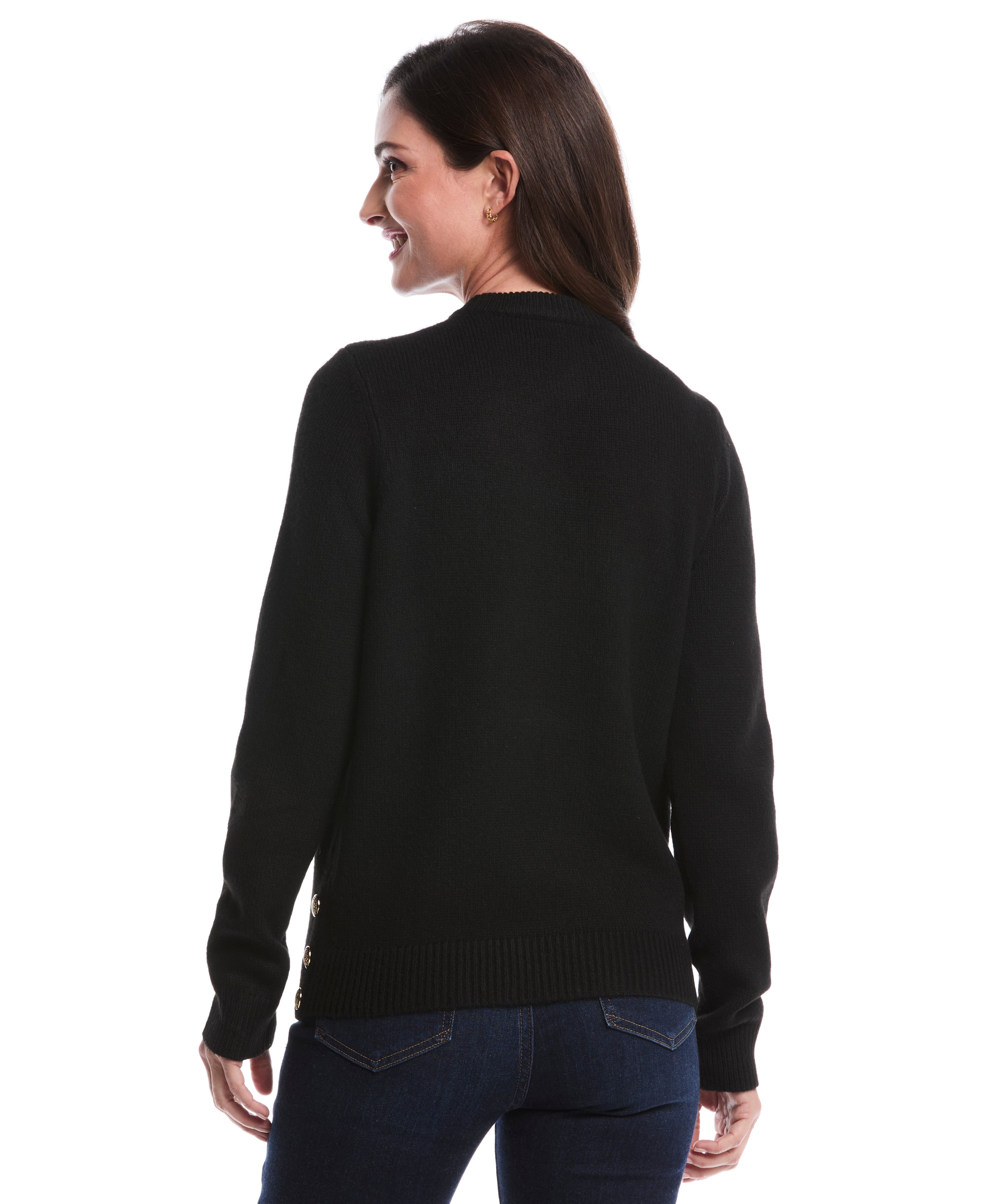 Crew Neck Novelty Sweater