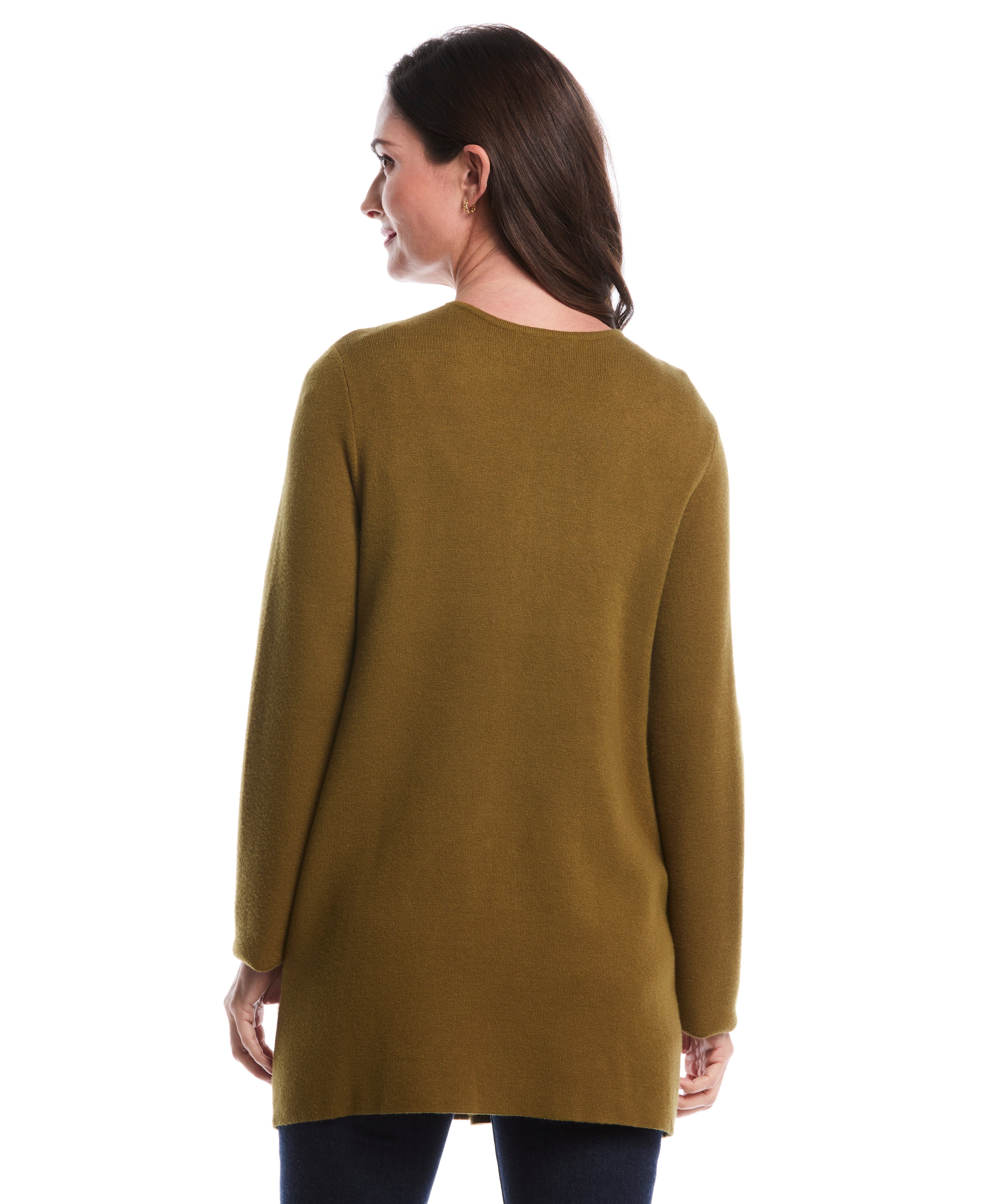 Turnlock Metal Closure Cardigan