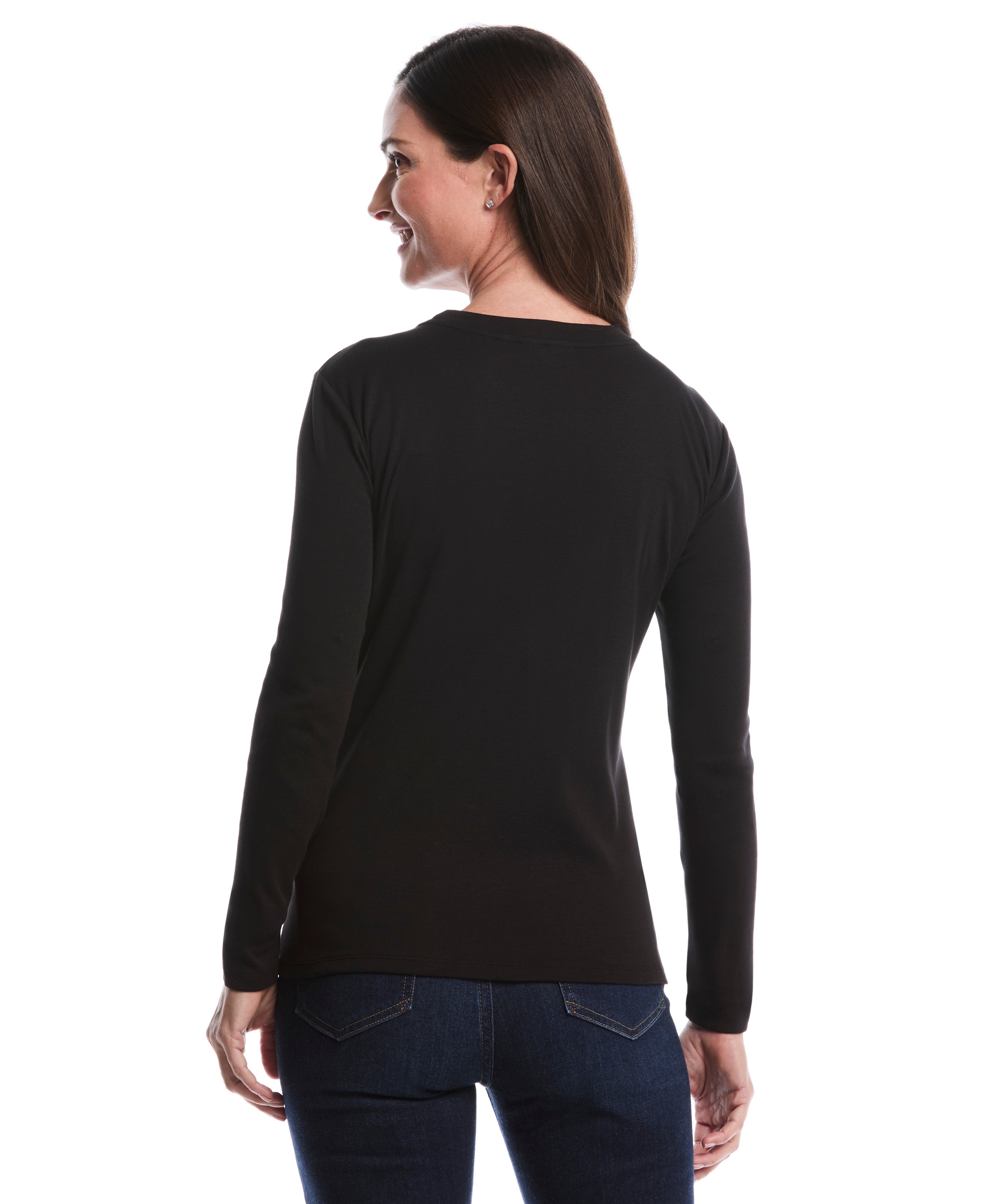 Chain Neck Detail Top