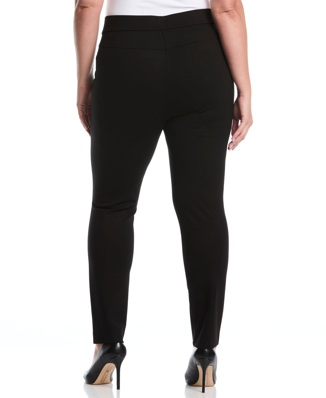Plus Size Ponte Slim Leg Pant