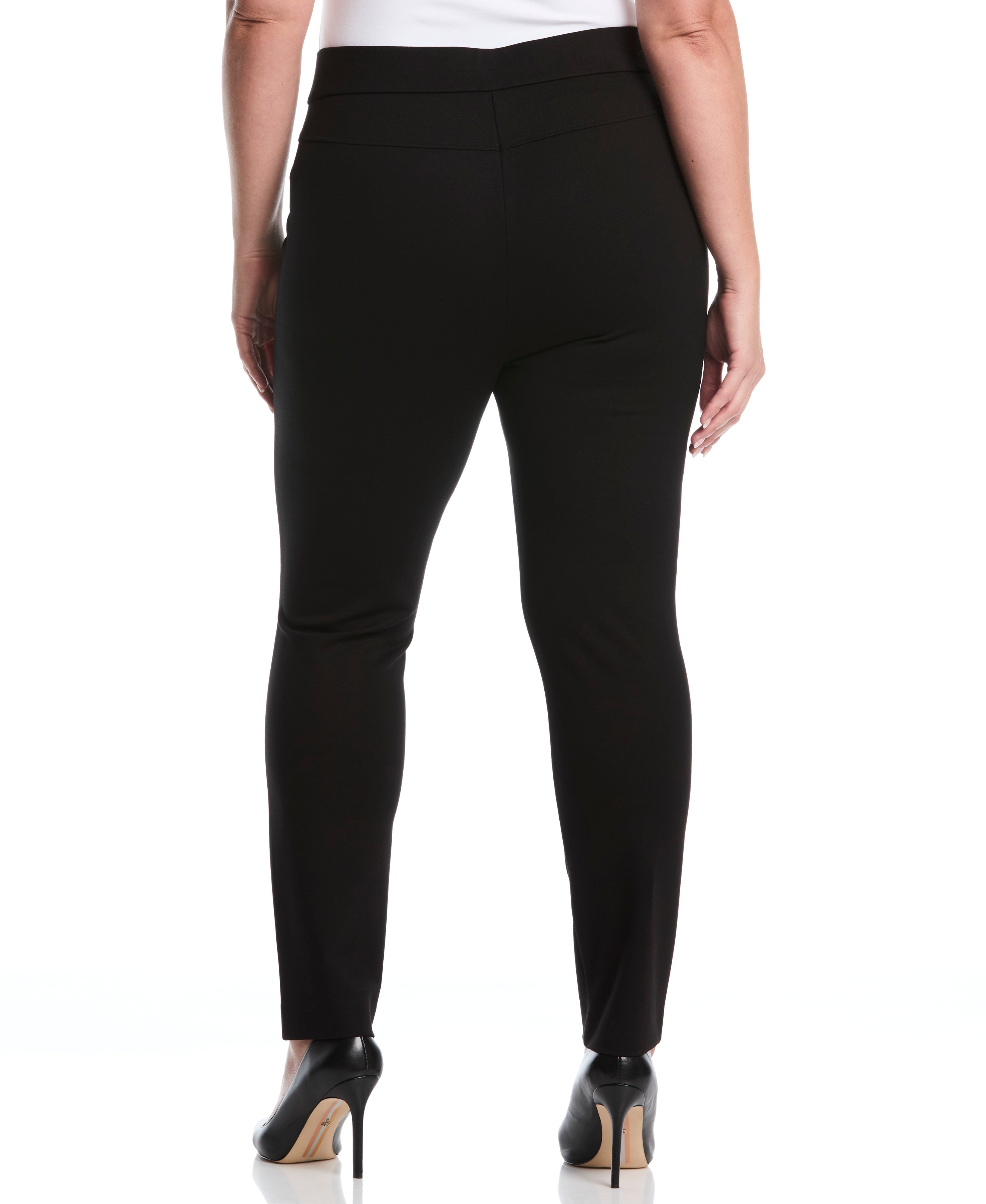 Plus Size Ponte Slim Leg Pant