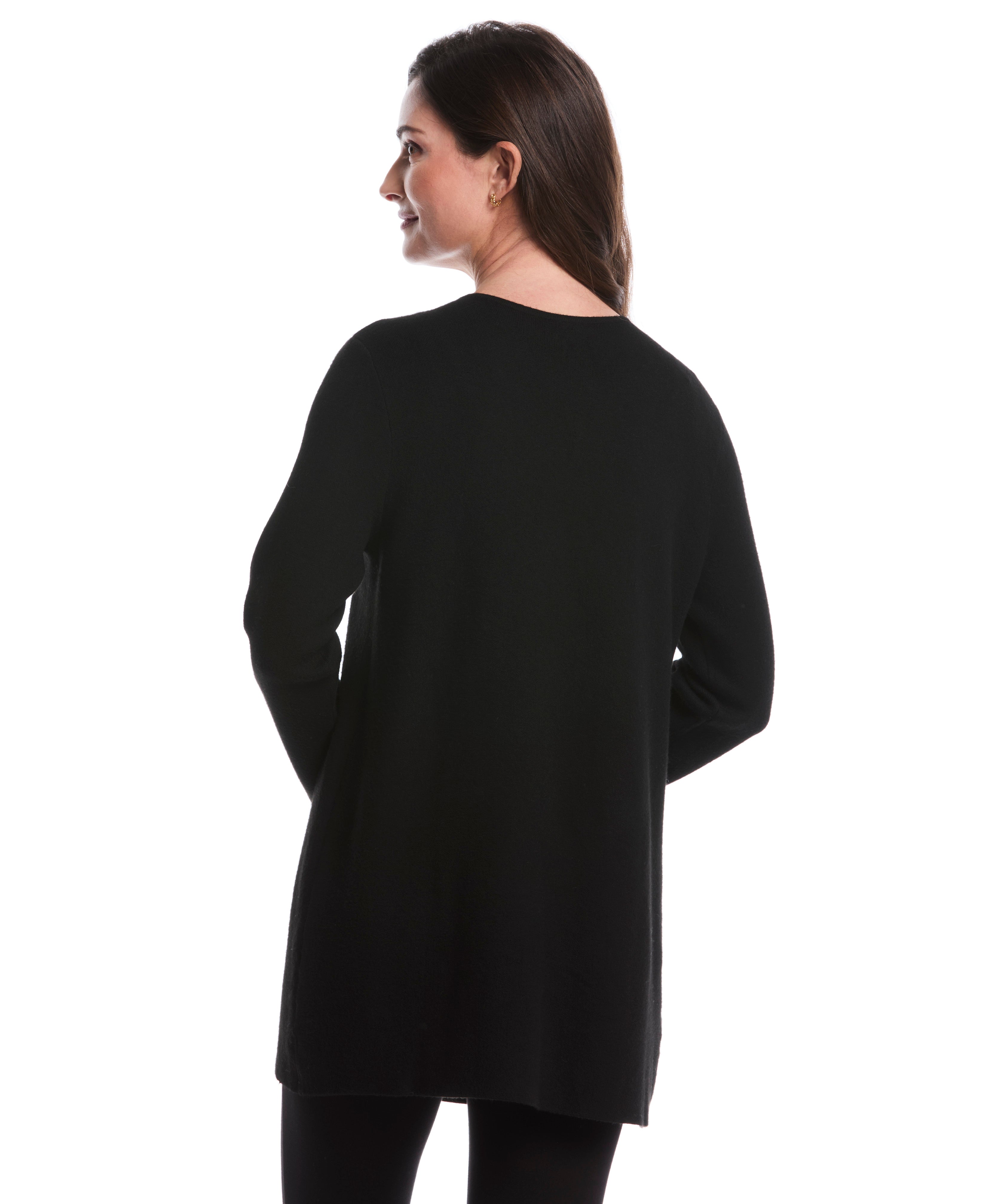 Turnlock Metal Closure Cardigan